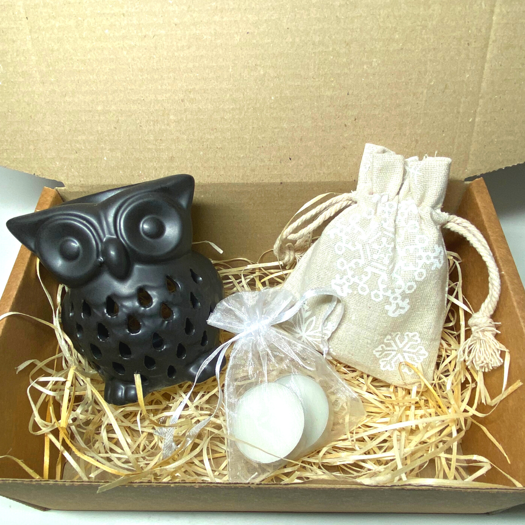 Owl Burner Wax Melt Gift Box